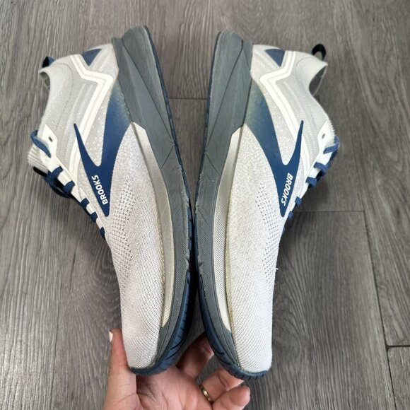 Brooks Ricochet 3 Mens Size 13 Gray Blue Athletic Running Walking Shoes Sneakers main image 6
